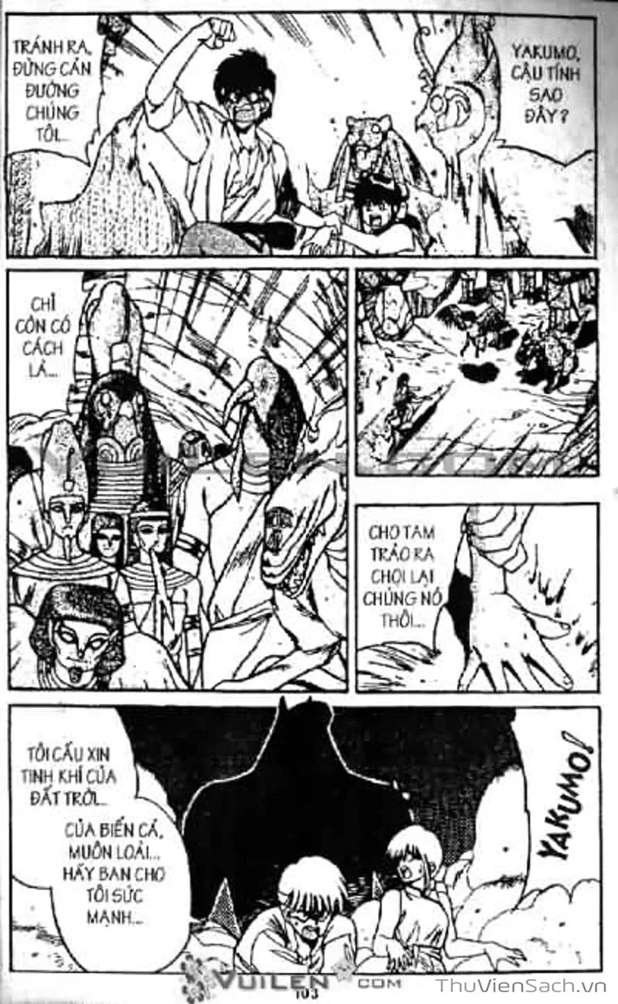 Truyện Tranh Cô Bé Ba Mắt - 3X3 Eyes trang 6