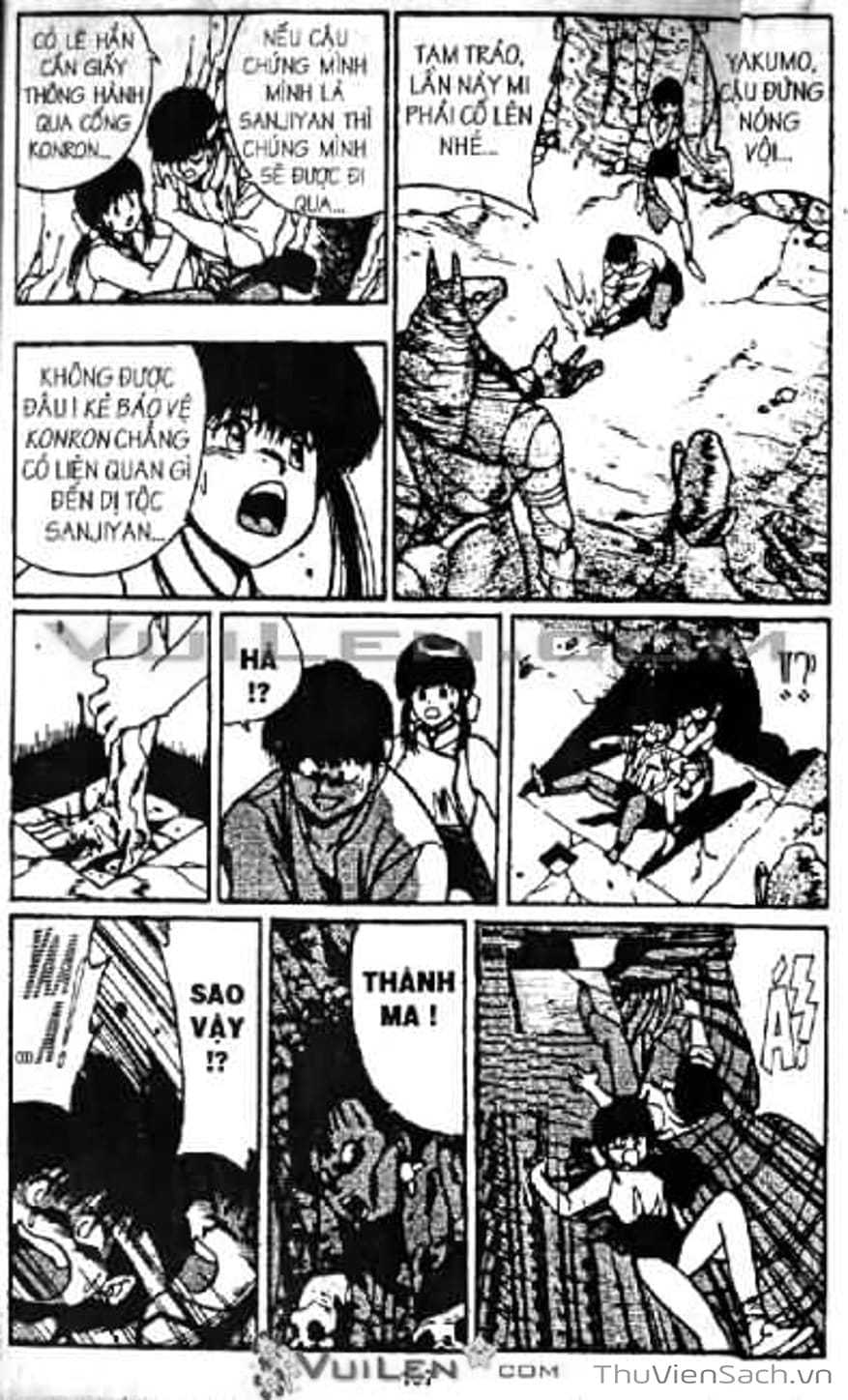 Truyện Tranh Cô Bé Ba Mắt - 3X3 Eyes trang 6