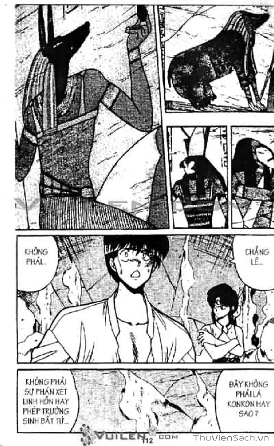 Truyện Tranh Cô Bé Ba Mắt - 3X3 Eyes trang 6