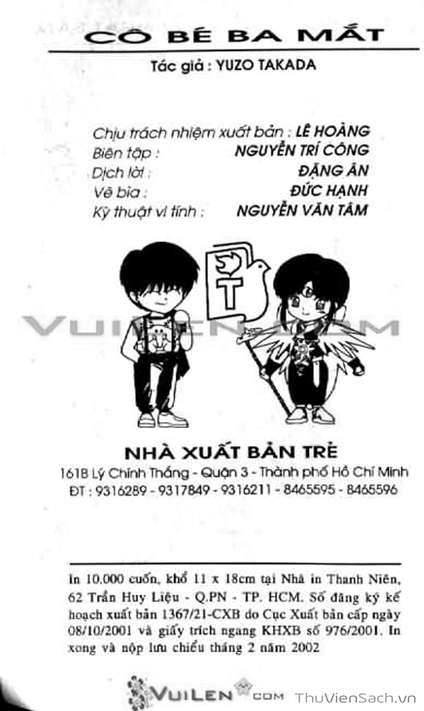 Truyện Tranh Cô Bé Ba Mắt - 3X3 Eyes trang 6