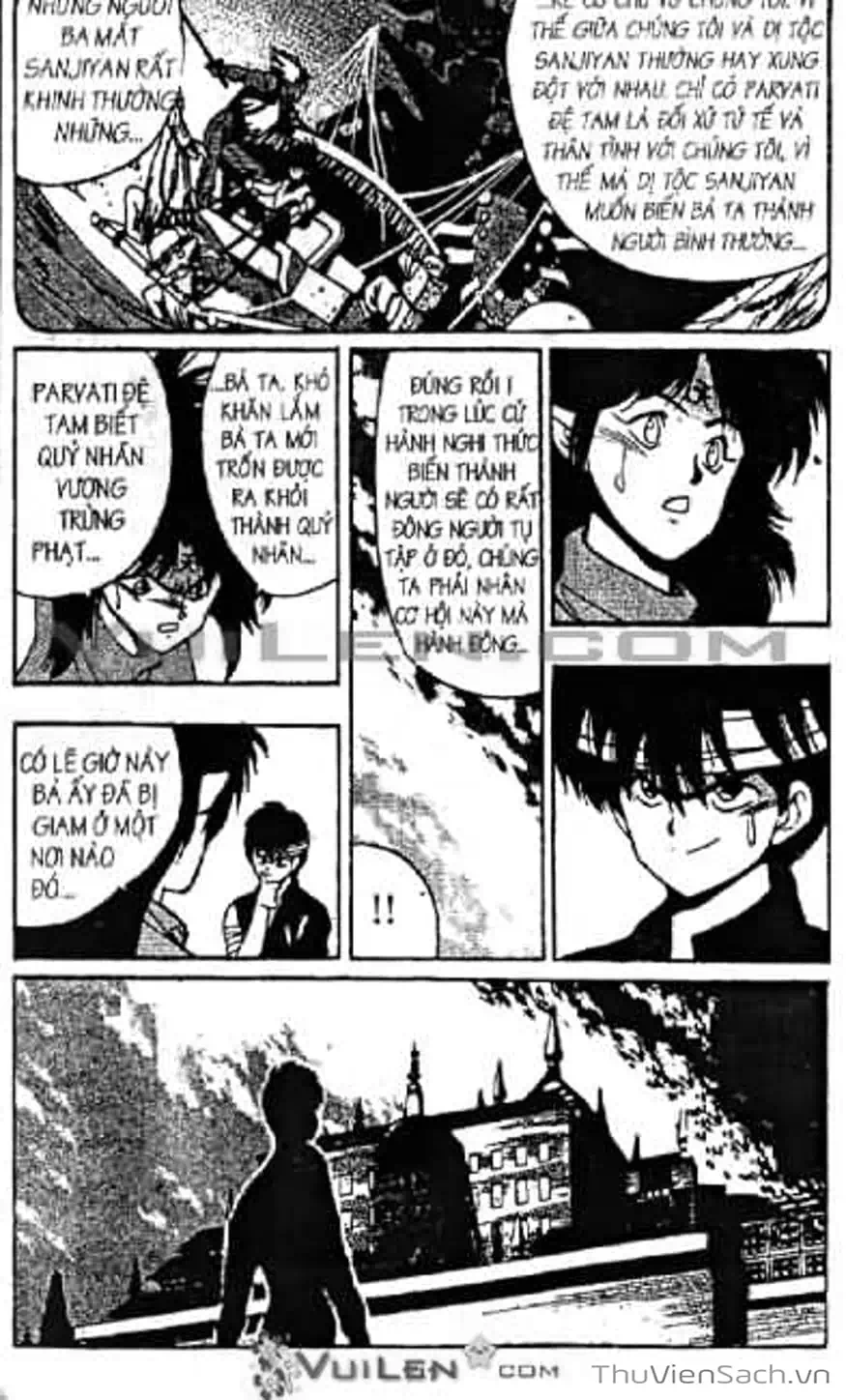 Truyện Tranh Cô Bé Ba Mắt - 3X3 Eyes trang 6