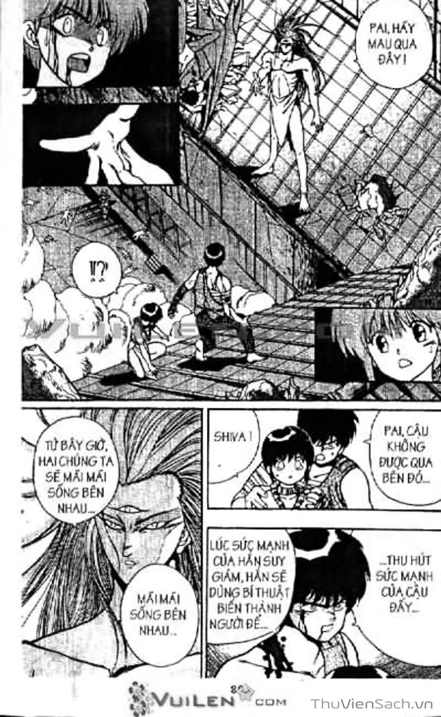 Truyện Tranh Cô Bé Ba Mắt - 3X3 Eyes trang 6