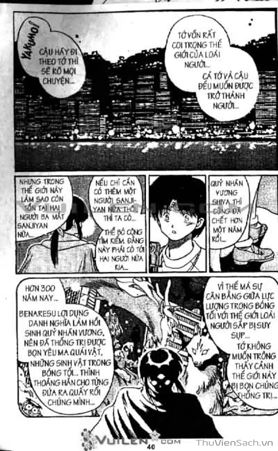 Truyện Tranh Cô Bé Ba Mắt - 3X3 Eyes trang 6