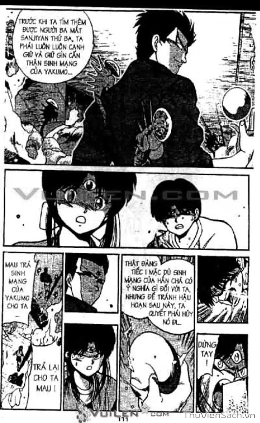 Truyện Tranh Cô Bé Ba Mắt - 3X3 Eyes trang 6