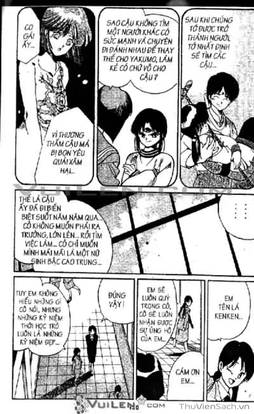 Truyện Tranh Cô Bé Ba Mắt - 3X3 Eyes trang 6