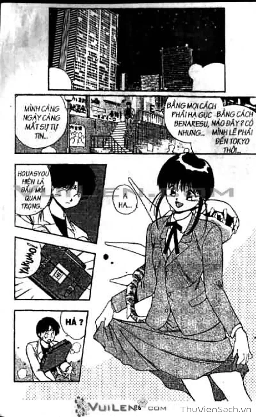 Truyện Tranh Cô Bé Ba Mắt - 3X3 Eyes trang 6