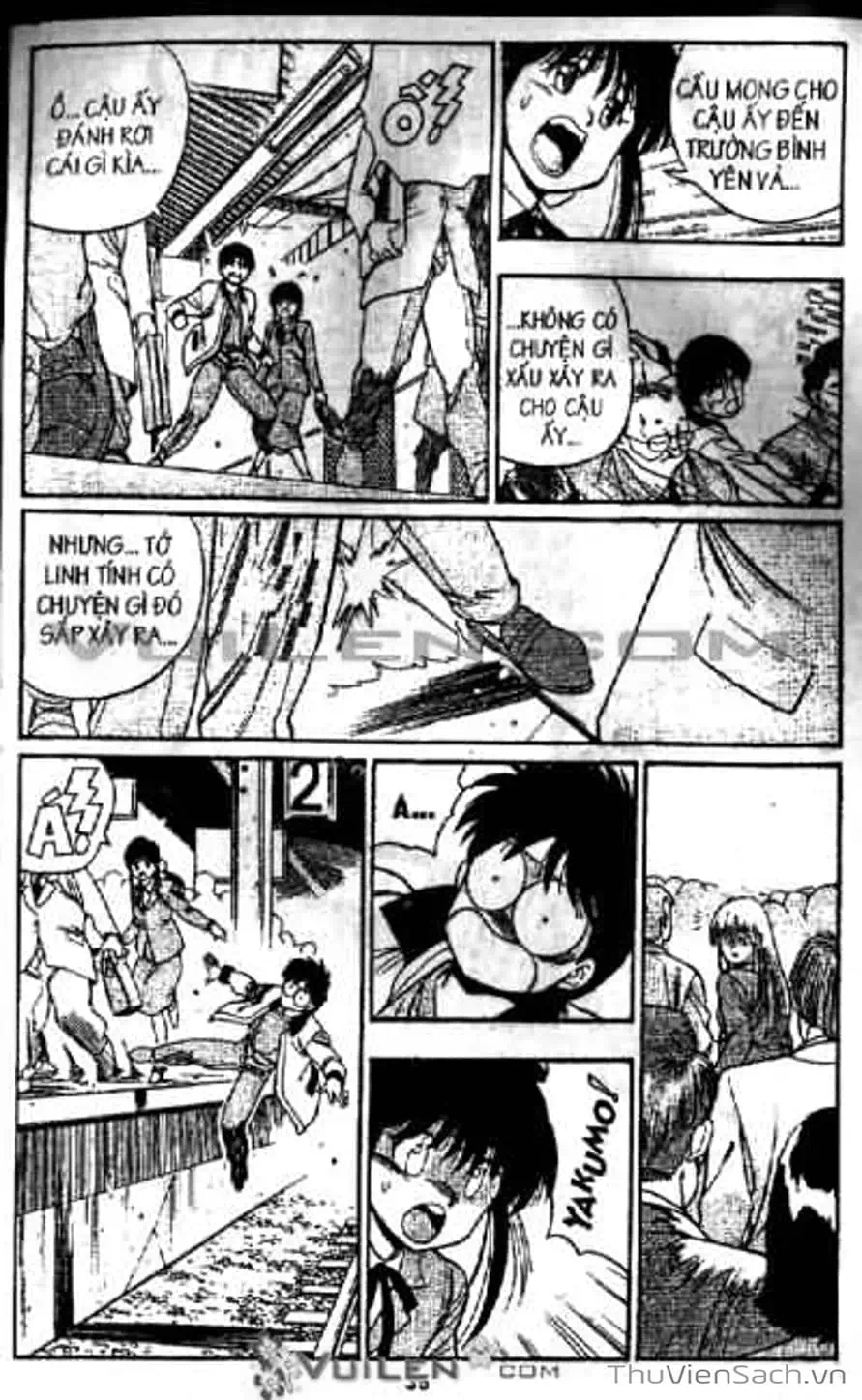 Truyện Tranh Cô Bé Ba Mắt - 3X3 Eyes trang 6