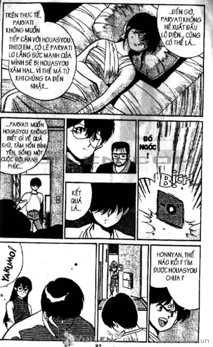 Truyện Tranh Cô Bé Ba Mắt - 3X3 Eyes trang 6