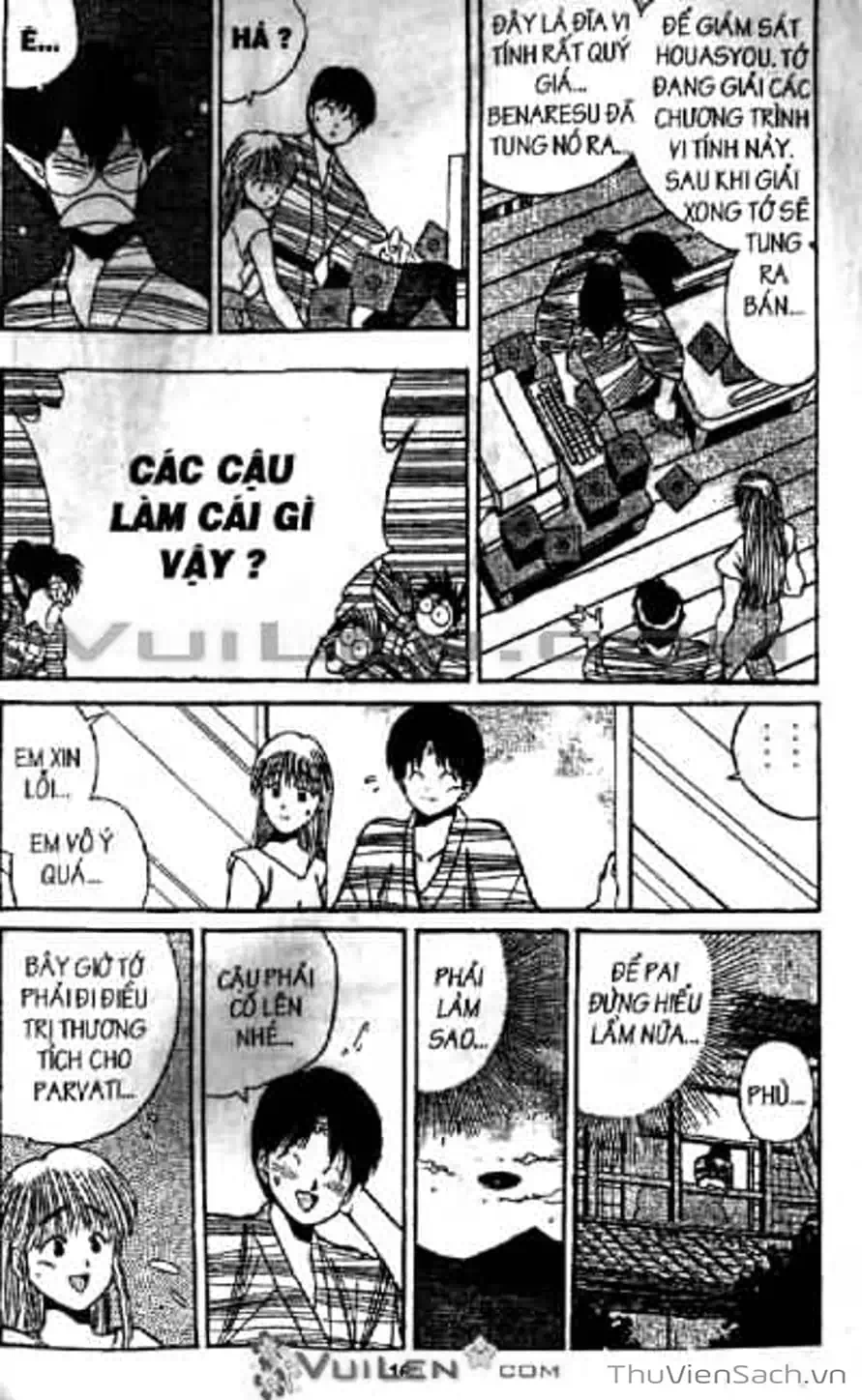 Truyện Tranh Cô Bé Ba Mắt - 3X3 Eyes trang 6