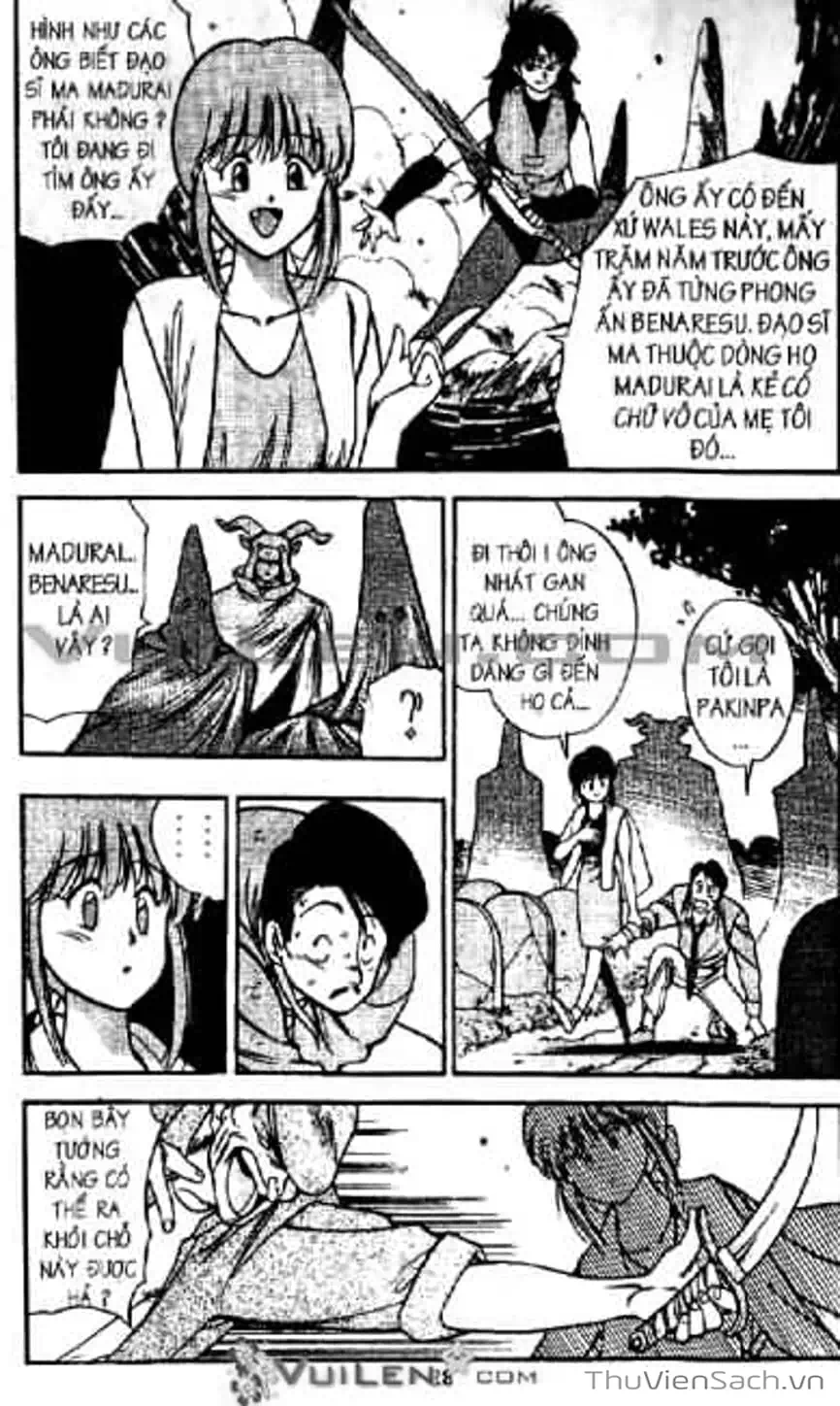 Truyện Tranh Cô Bé Ba Mắt - 3X3 Eyes trang 6