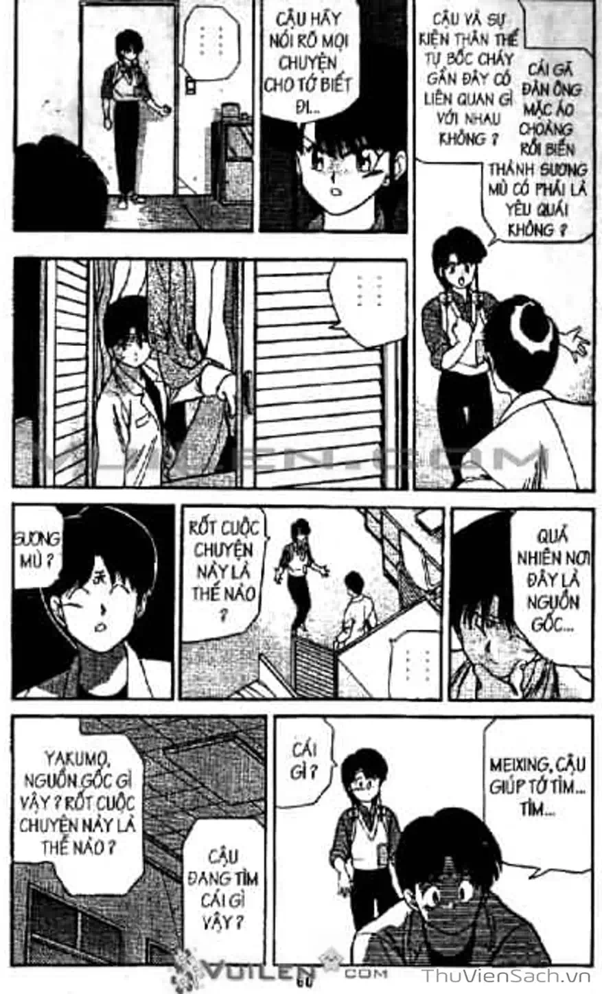 Truyện Tranh Cô Bé Ba Mắt - 3X3 Eyes trang 6