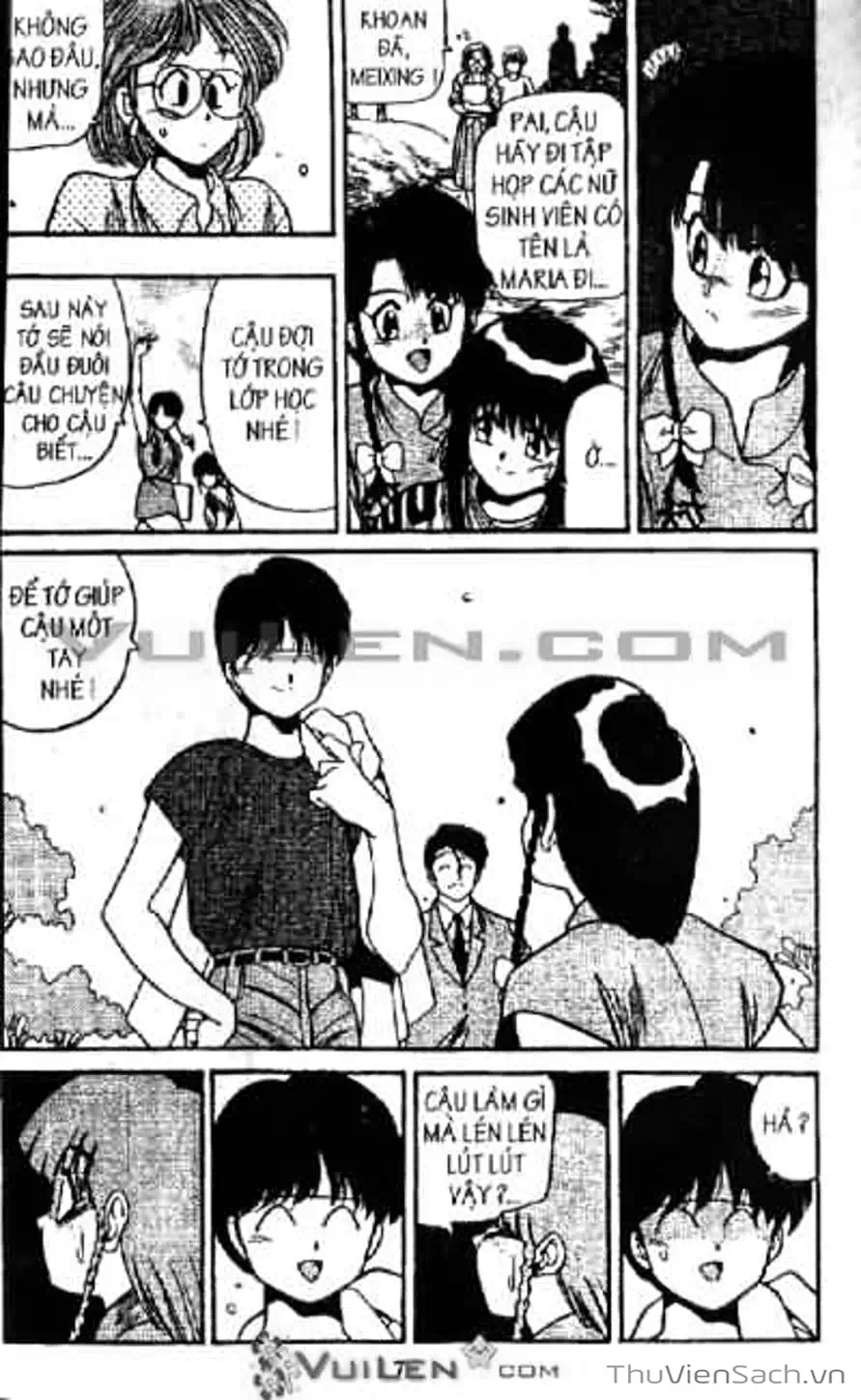 Truyện Tranh Cô Bé Ba Mắt - 3X3 Eyes trang 6