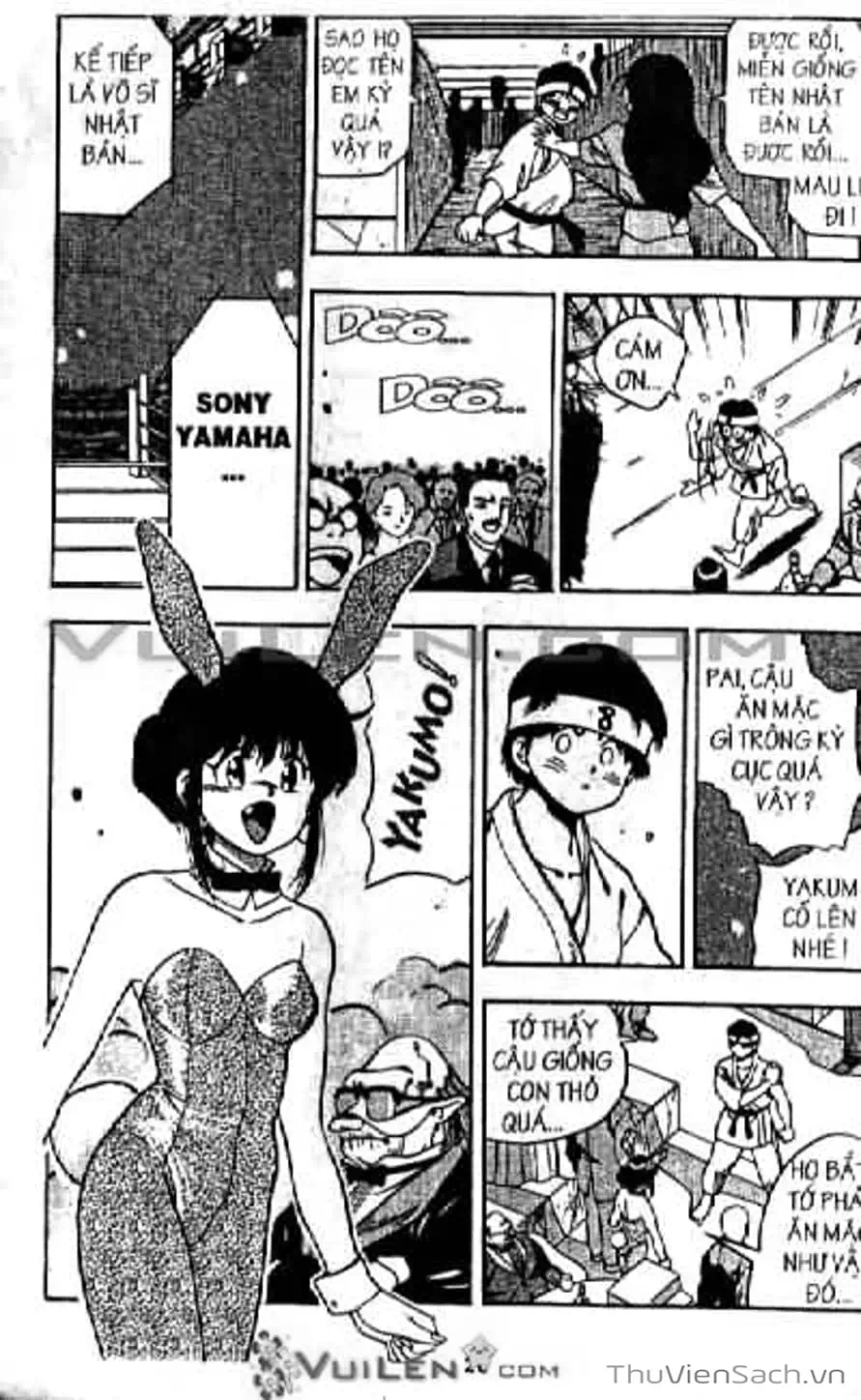 Truyện Tranh Cô Bé Ba Mắt - 3X3 Eyes trang 6