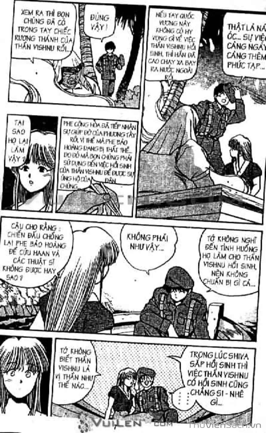 Truyện Tranh Cô Bé Ba Mắt - 3X3 Eyes trang 6