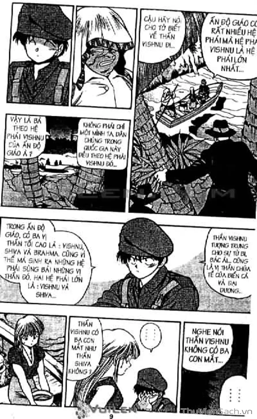 Truyện Tranh Cô Bé Ba Mắt - 3X3 Eyes trang 6