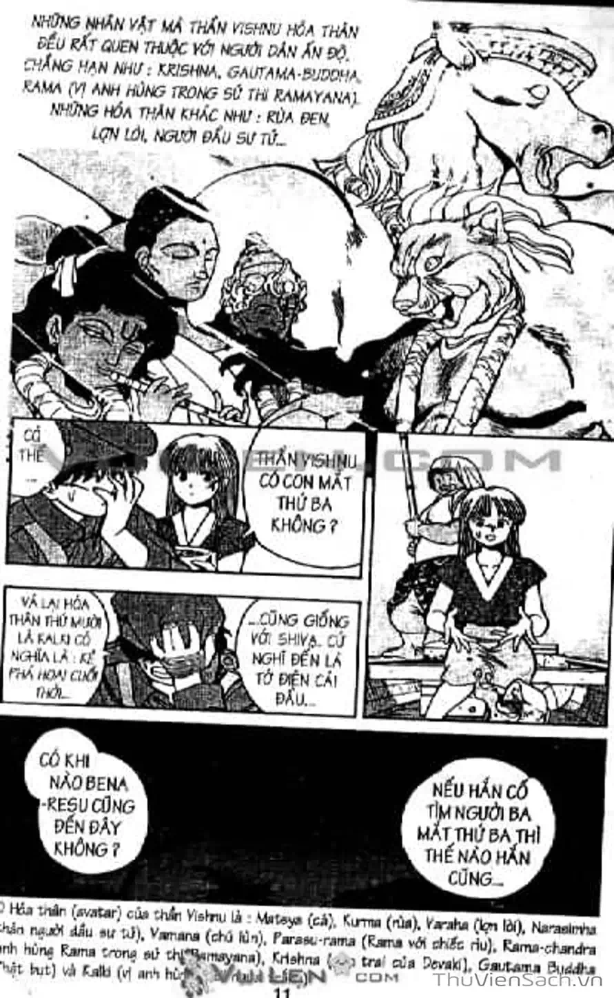 Truyện Tranh Cô Bé Ba Mắt - 3X3 Eyes trang 6