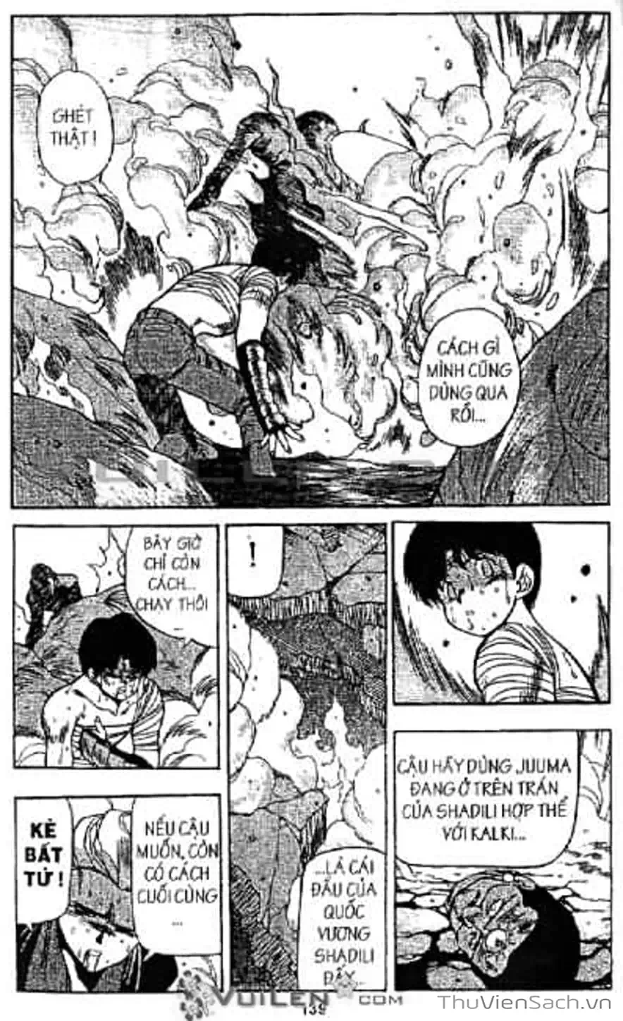 Truyện Tranh Cô Bé Ba Mắt - 3X3 Eyes trang 6