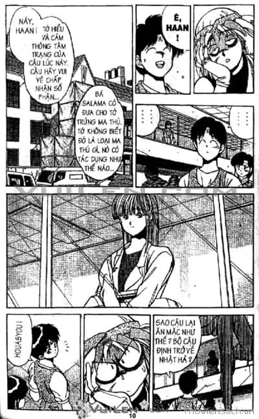 Truyện Tranh Cô Bé Ba Mắt - 3X3 Eyes trang 6