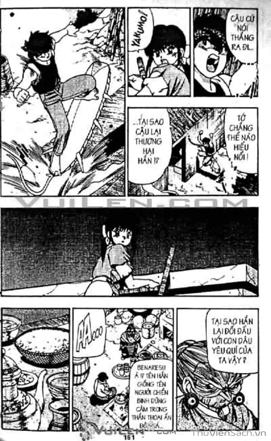 Truyện Tranh Cô Bé Ba Mắt - 3X3 Eyes trang 6