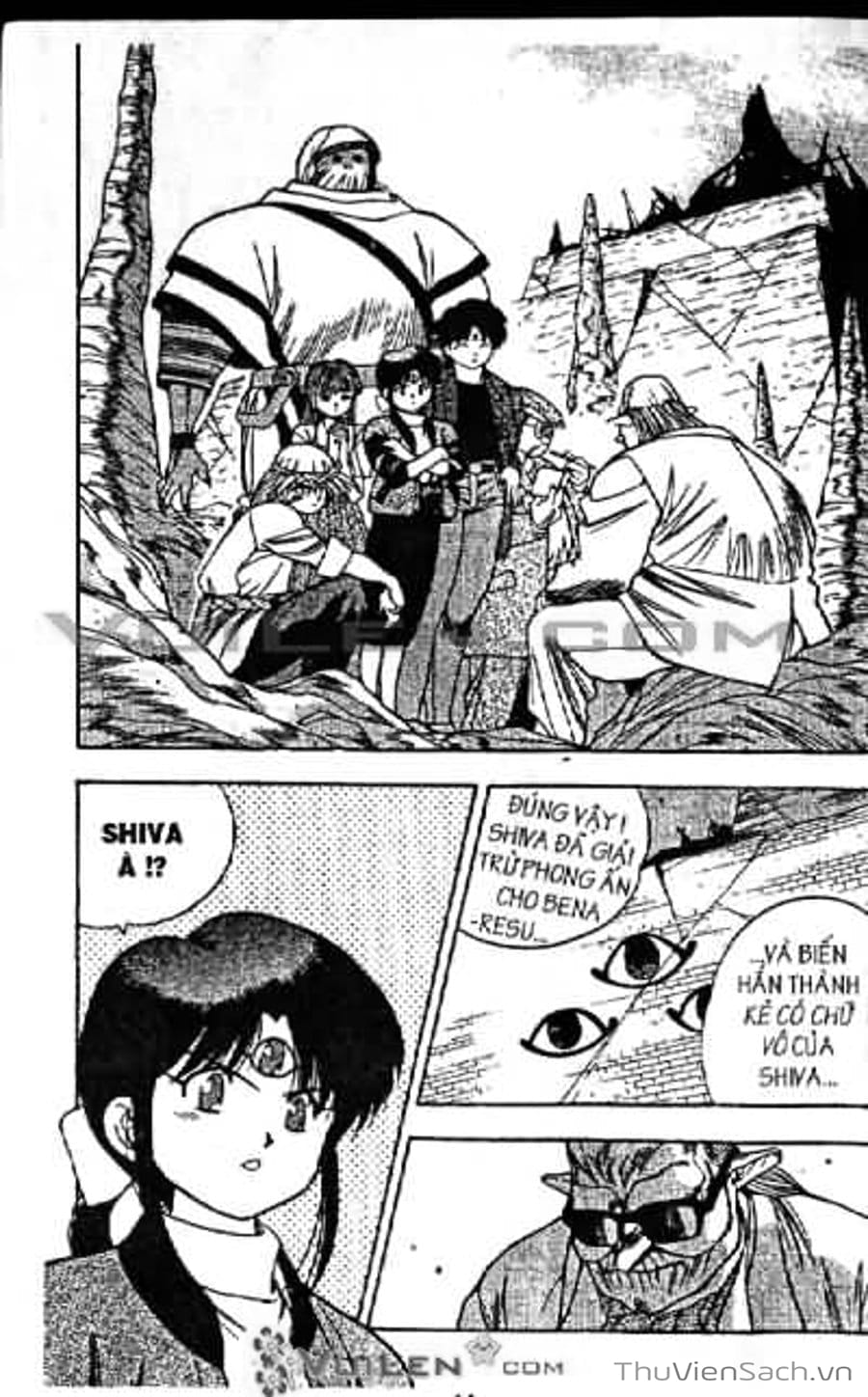 Truyện Tranh Cô Bé Ba Mắt - 3X3 Eyes trang 6