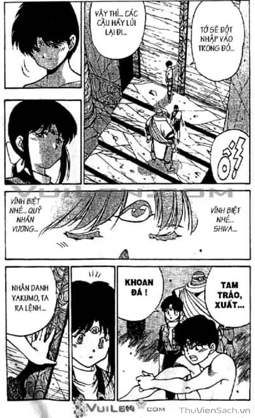 Truyện Tranh Cô Bé Ba Mắt - 3X3 Eyes trang 6