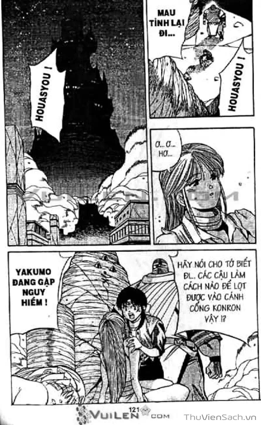 Truyện Tranh Cô Bé Ba Mắt - 3X3 Eyes trang 6