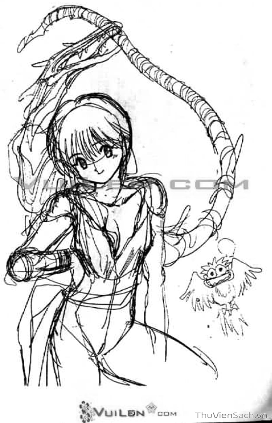 Truyện Tranh Cô Bé Ba Mắt - 3X3 Eyes trang 6