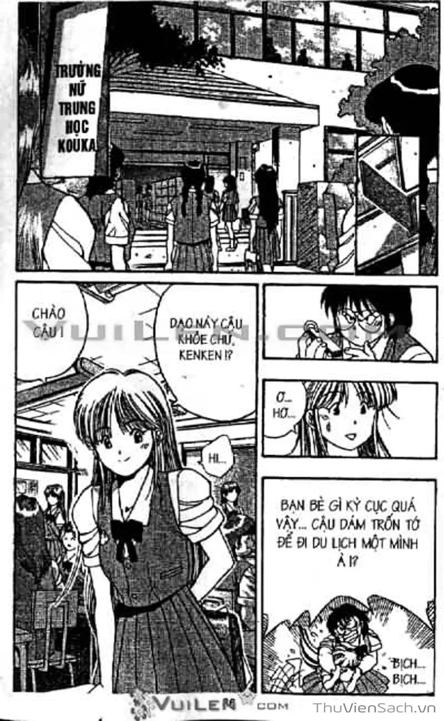 Truyện Tranh Cô Bé Ba Mắt - 3X3 Eyes trang 6