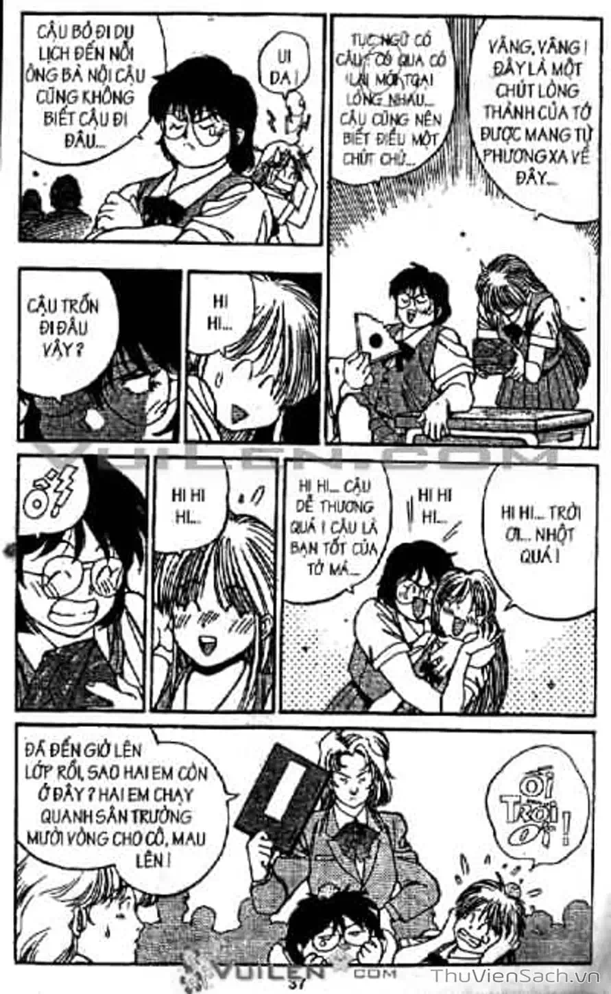 Truyện Tranh Cô Bé Ba Mắt - 3X3 Eyes trang 6