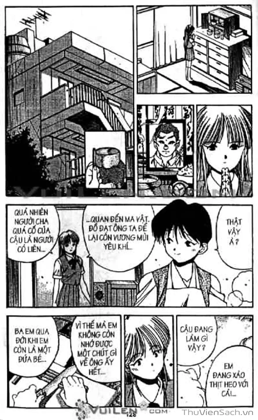 Truyện Tranh Cô Bé Ba Mắt - 3X3 Eyes trang 6