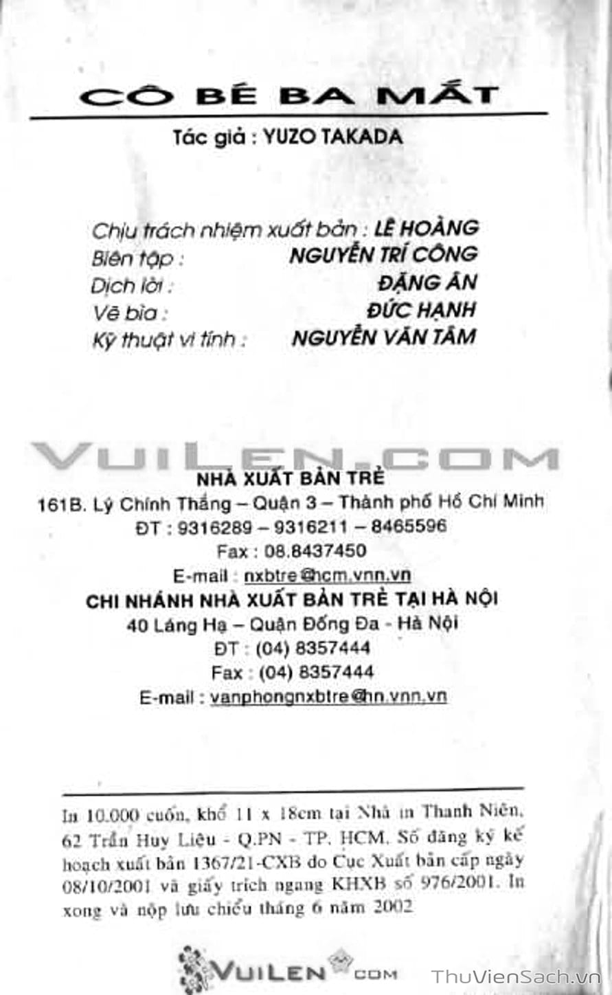 Truyện Tranh Cô Bé Ba Mắt - 3X3 Eyes trang 6