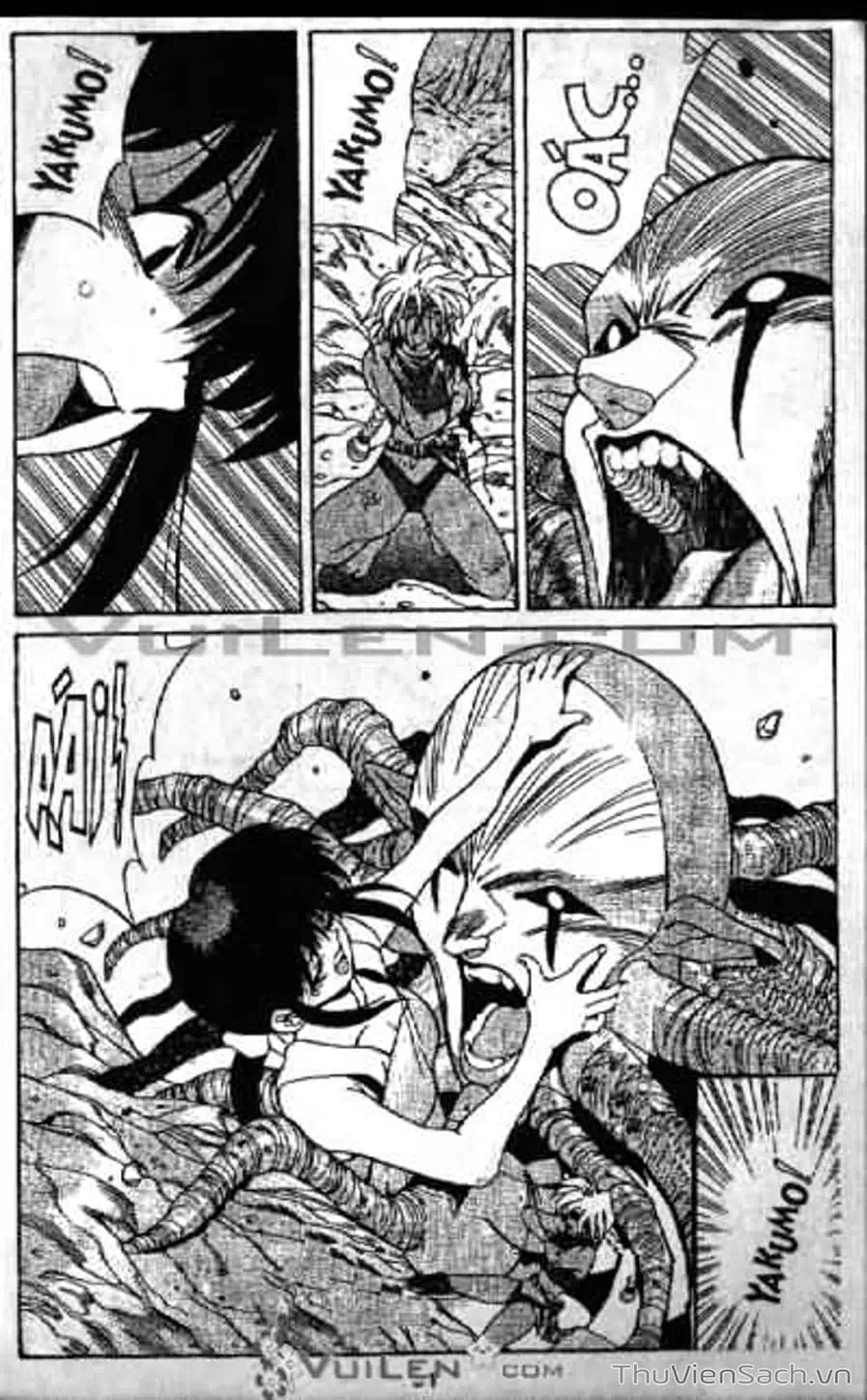 Truyện Tranh Cô Bé Ba Mắt - 3X3 Eyes trang 6