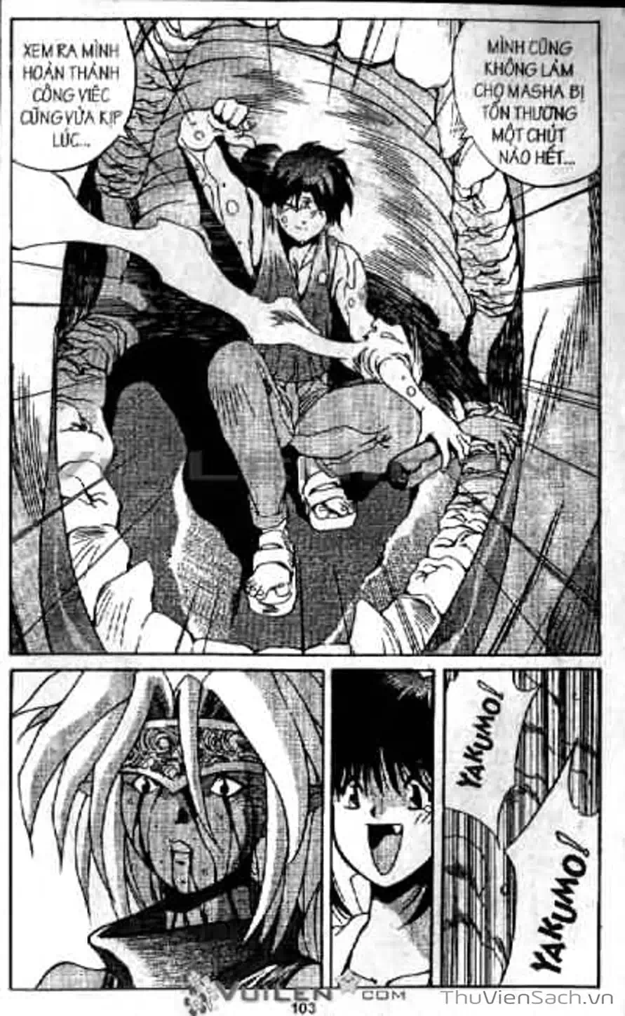 Truyện Tranh Cô Bé Ba Mắt - 3X3 Eyes trang 6