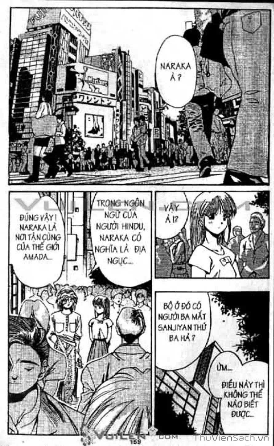 Truyện Tranh Cô Bé Ba Mắt - 3X3 Eyes trang 6