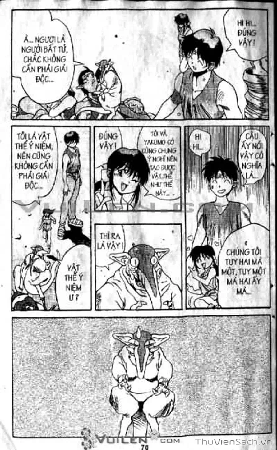 Truyện Tranh Cô Bé Ba Mắt - 3X3 Eyes trang 6