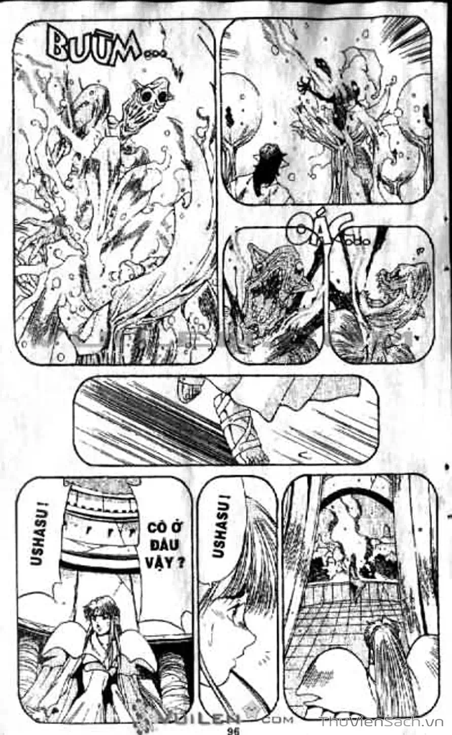 Truyện Tranh Cô Bé Ba Mắt - 3X3 Eyes trang 6