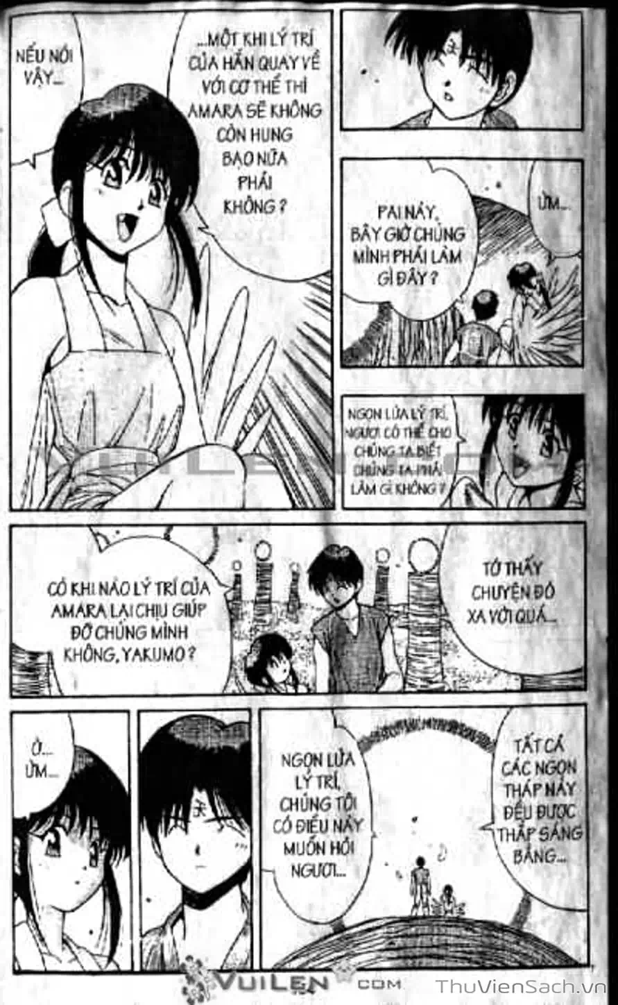 Truyện Tranh Cô Bé Ba Mắt - 3X3 Eyes trang 6