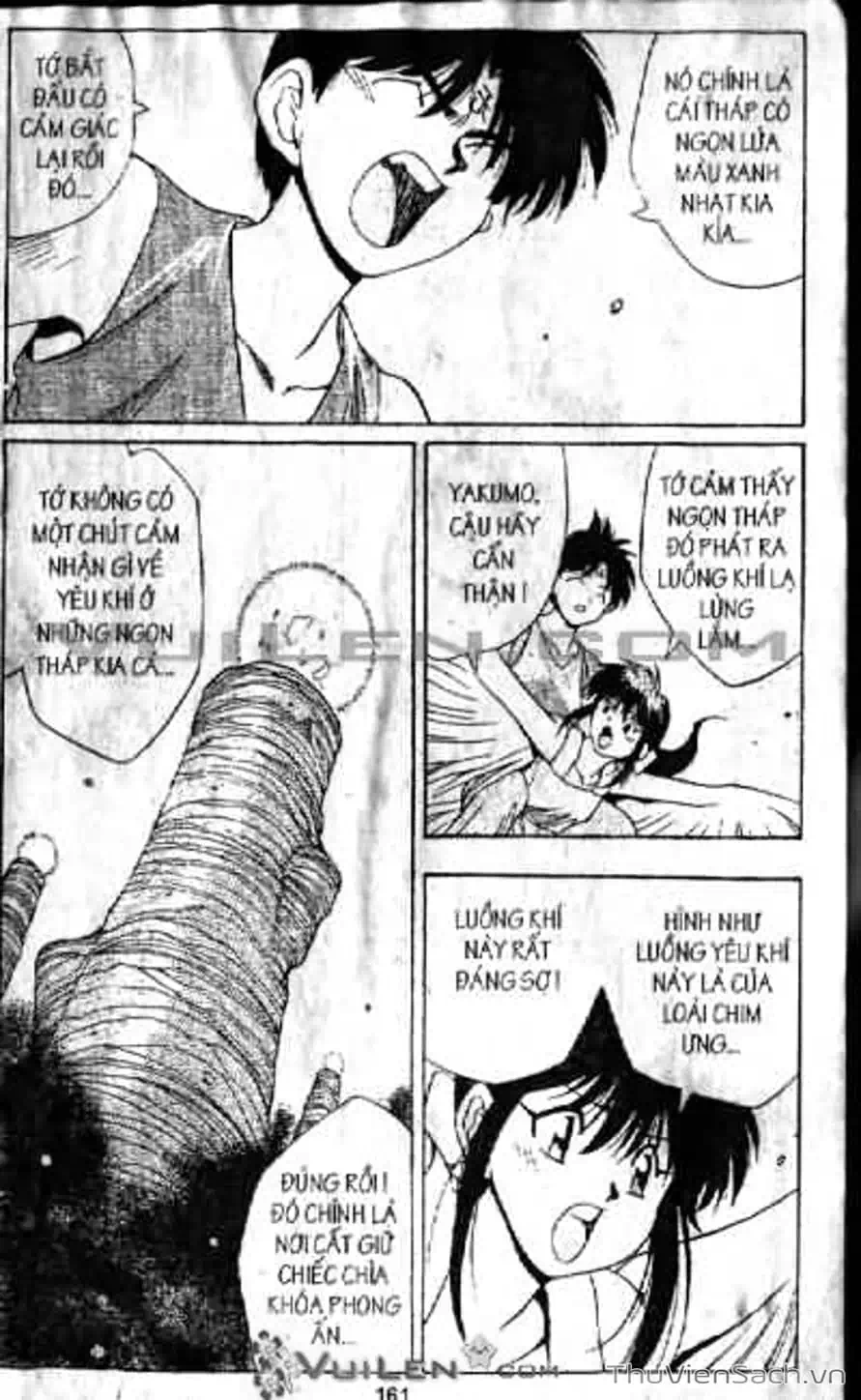 Truyện Tranh Cô Bé Ba Mắt - 3X3 Eyes trang 6