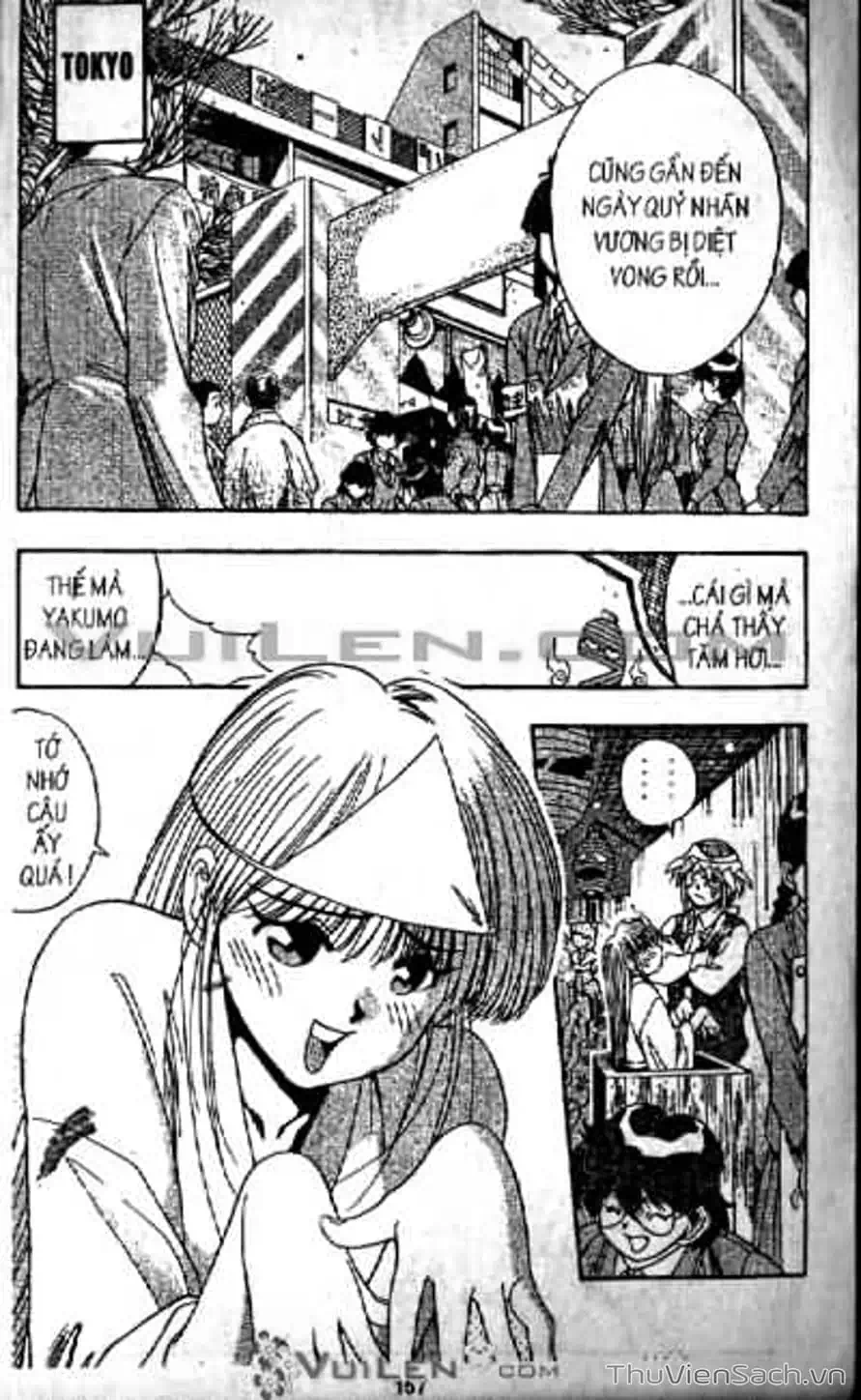 Truyện Tranh Cô Bé Ba Mắt - 3X3 Eyes trang 6