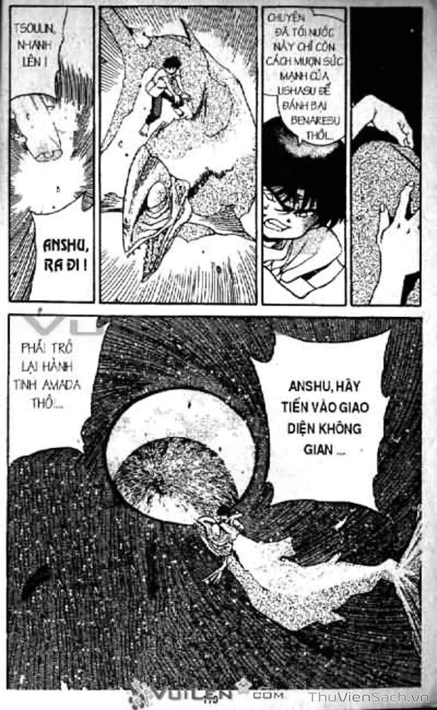 Truyện Tranh Cô Bé Ba Mắt - 3X3 Eyes trang 6