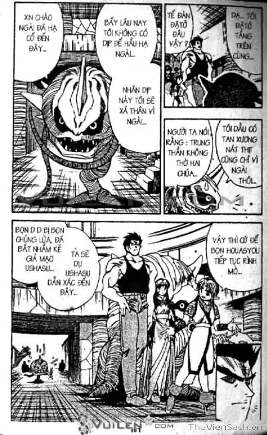 Truyện Tranh Cô Bé Ba Mắt - 3X3 Eyes trang 6