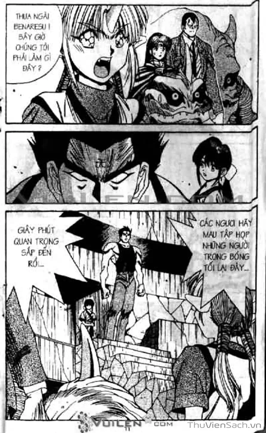 Truyện Tranh Cô Bé Ba Mắt - 3X3 Eyes trang 6