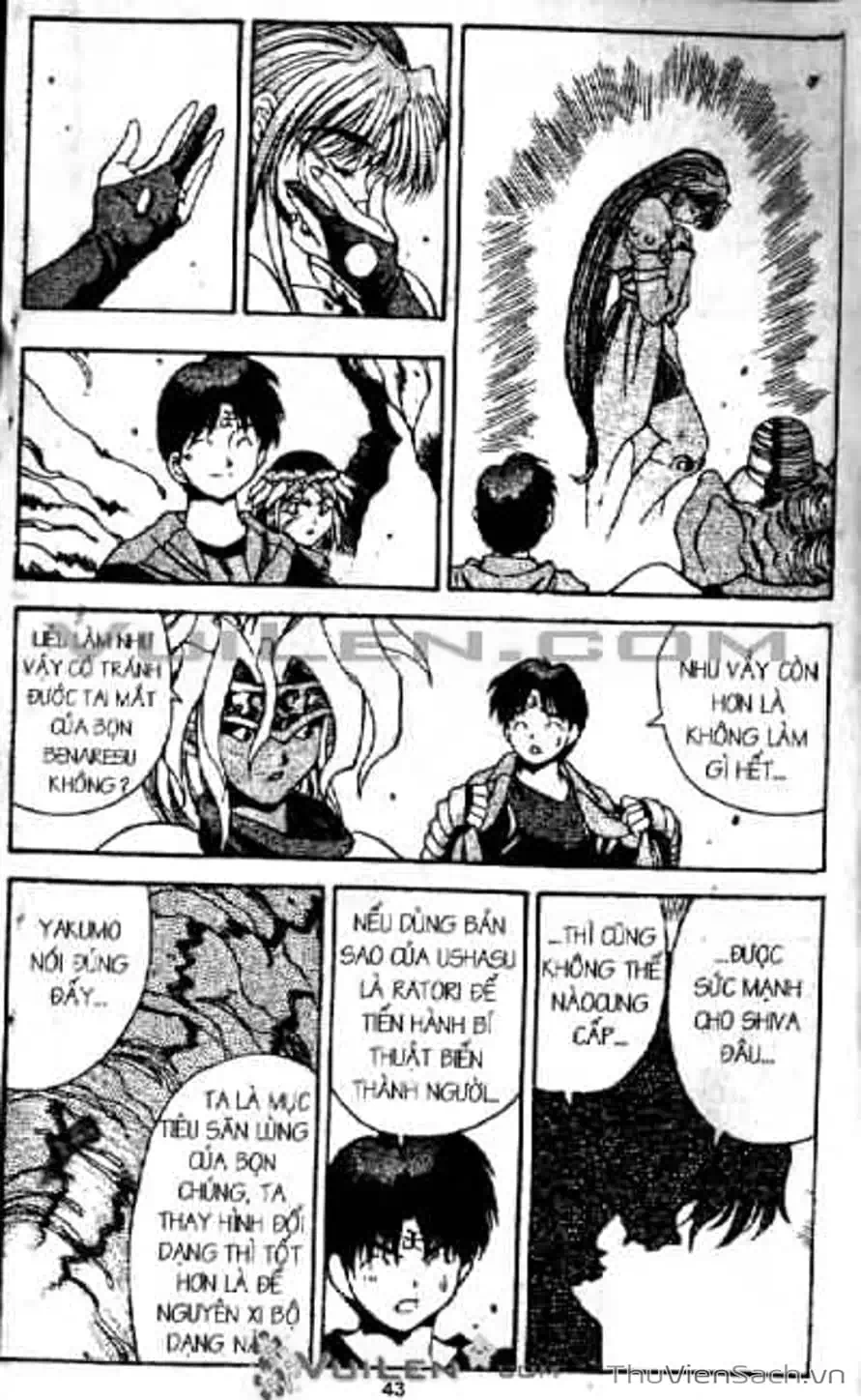 Truyện Tranh Cô Bé Ba Mắt - 3X3 Eyes trang 6