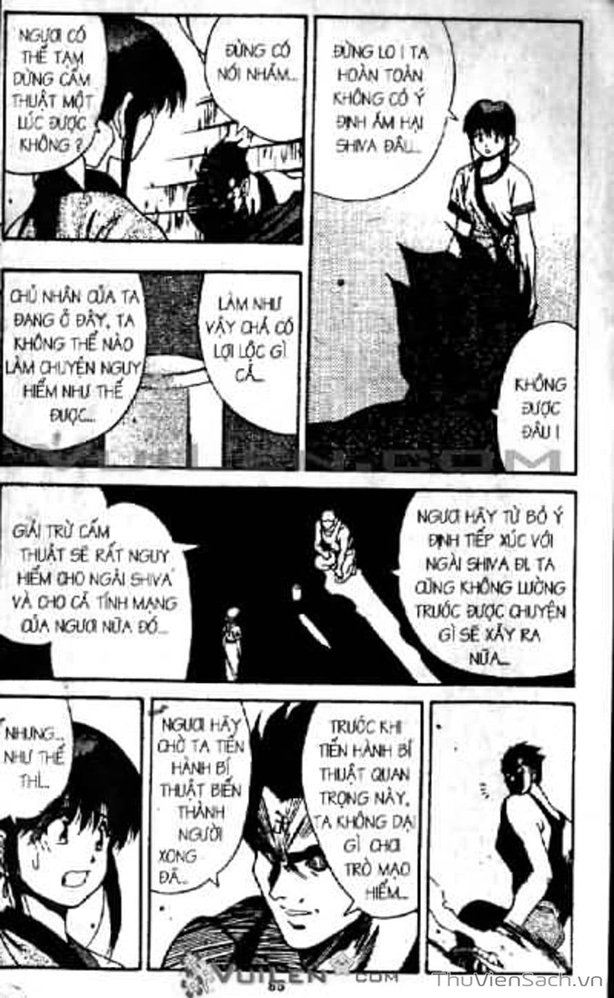 Truyện Tranh Cô Bé Ba Mắt - 3X3 Eyes trang 6