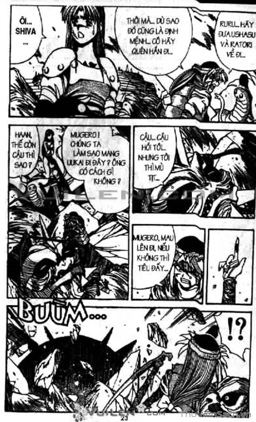 Truyện Tranh Cô Bé Ba Mắt - 3X3 Eyes trang 6