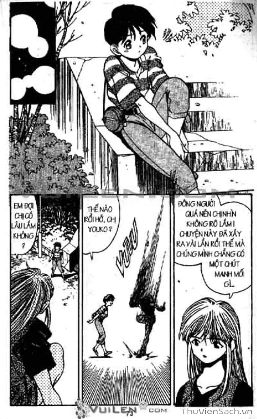 Truyện Tranh Cô Bé Ba Mắt - 3X3 Eyes trang 6