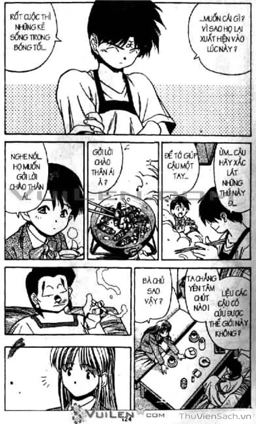 Truyện Tranh Cô Bé Ba Mắt - 3X3 Eyes trang 6