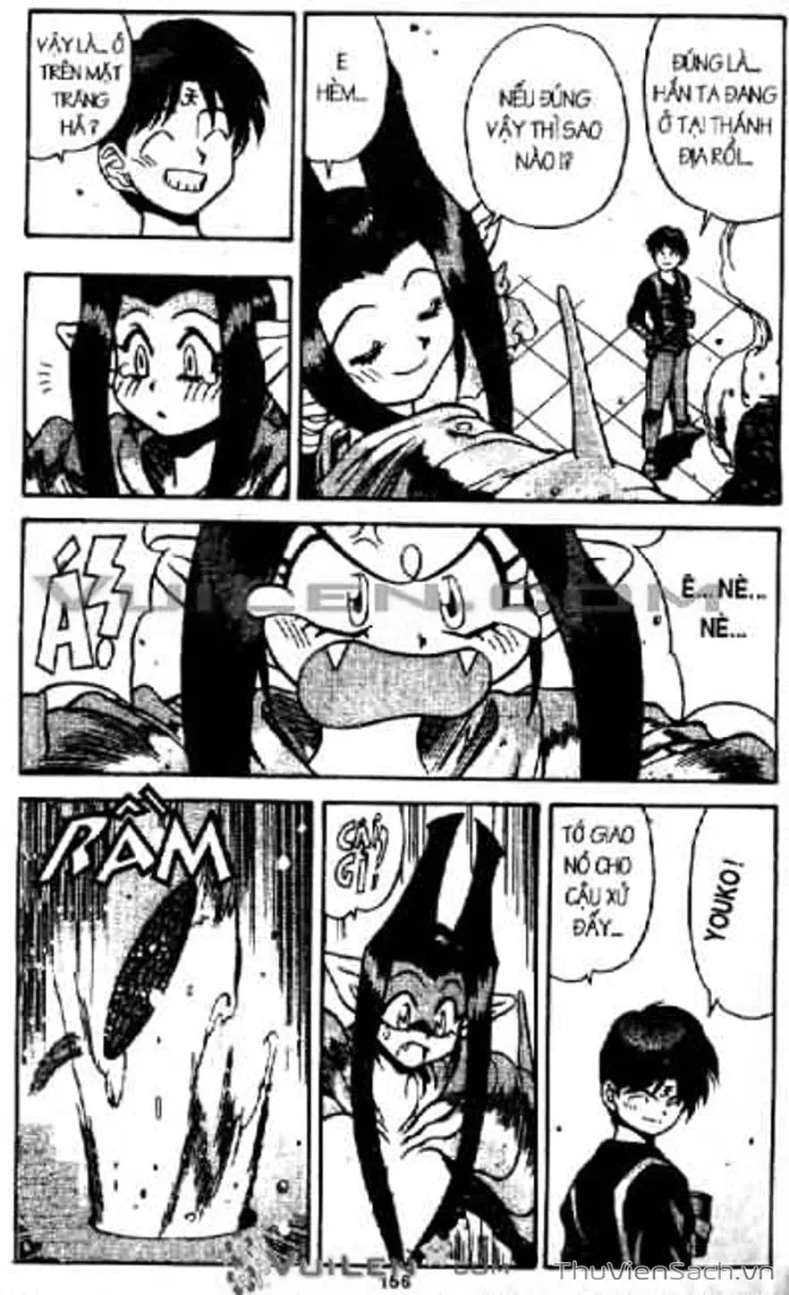 Truyện Tranh Cô Bé Ba Mắt - 3X3 Eyes trang 6