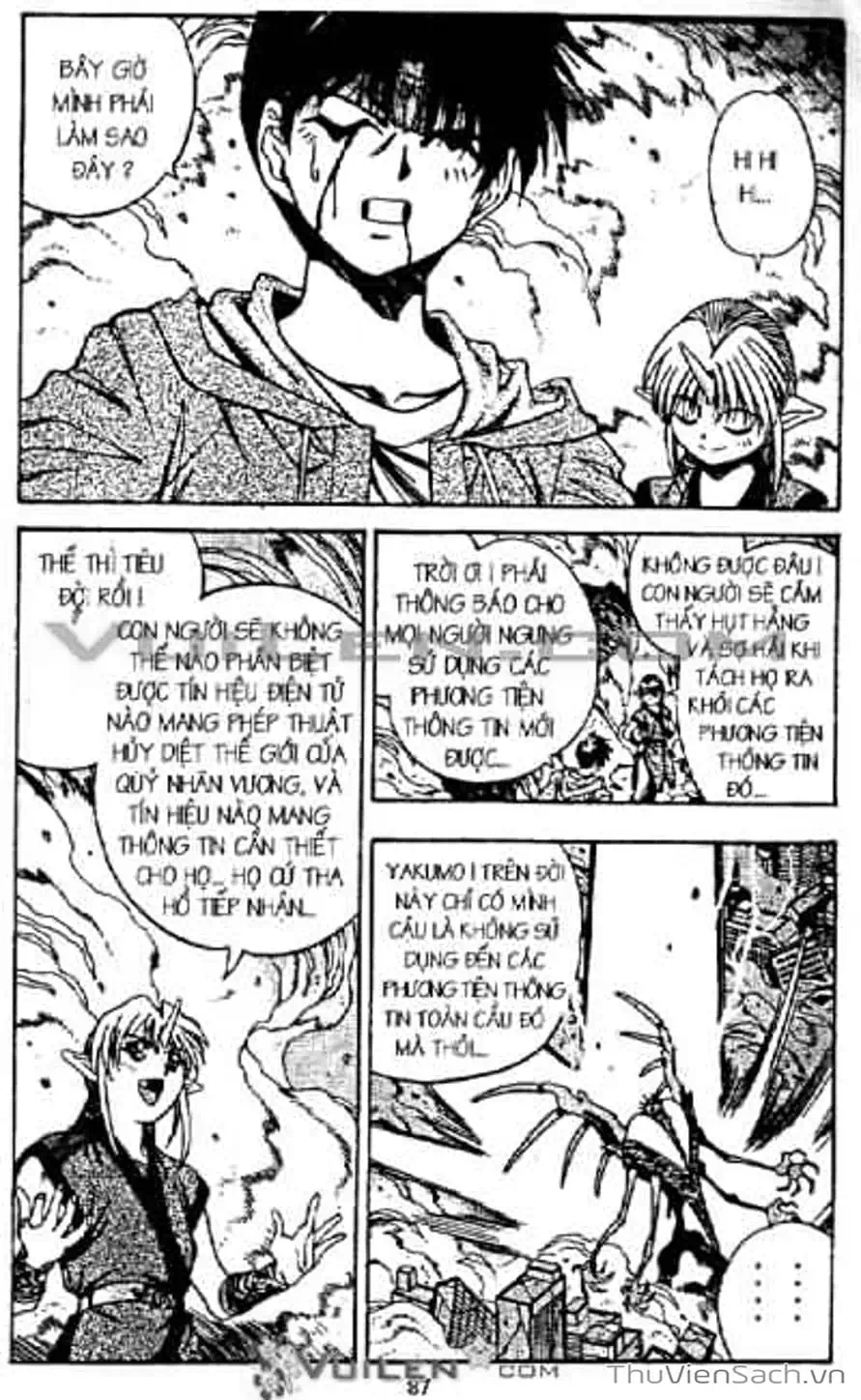 Truyện Tranh Cô Bé Ba Mắt - 3X3 Eyes trang 6