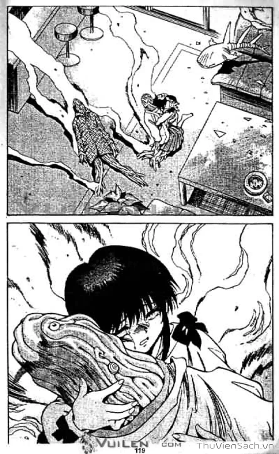 Truyện Tranh Cô Bé Ba Mắt - 3X3 Eyes trang 6